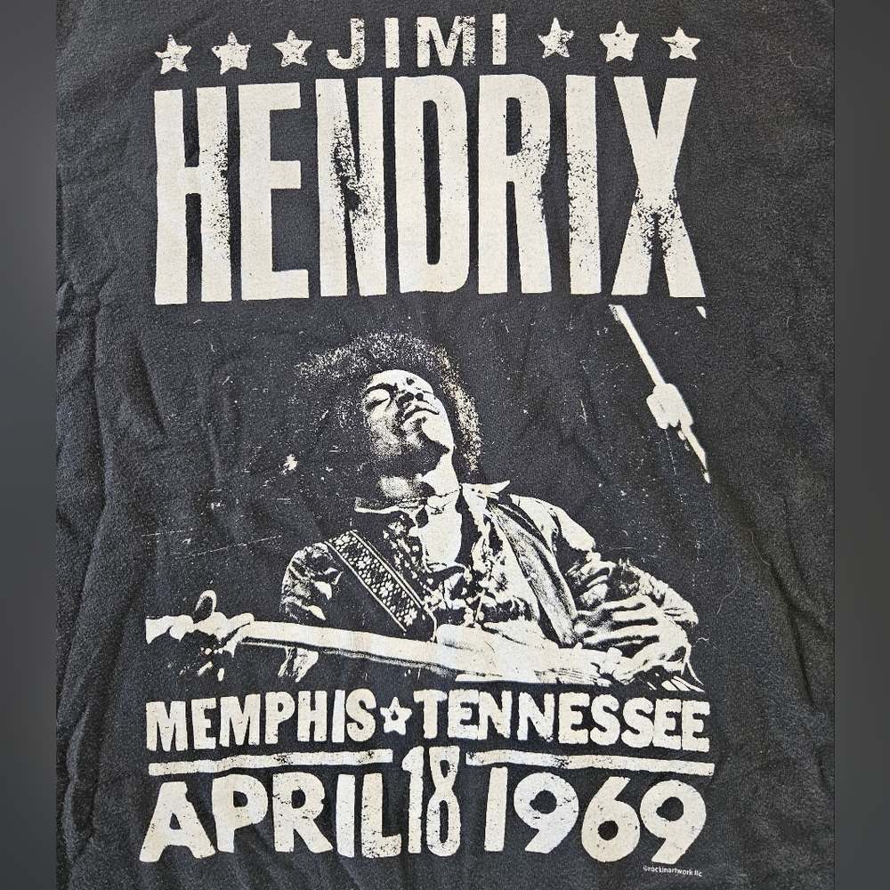 Jimi Hendrix GAP Black Logo T-Shirt